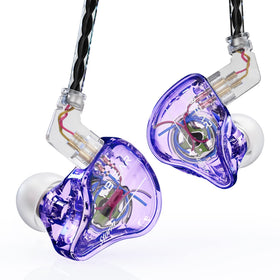 YINYOO KBEAR Storm earphones front view delivering immersive sound