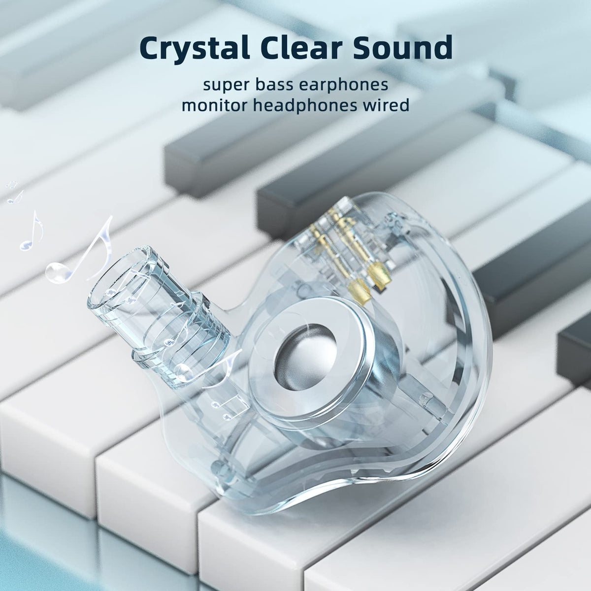YINYOO KS1 dual magnetic circuit hints at rich bass and clear mids.