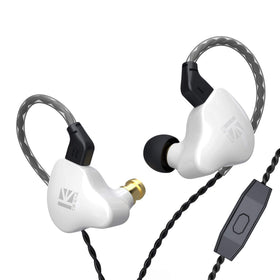 YINYOO KS1 earbuds unboxing shot highlighting portable design for daily listening.
