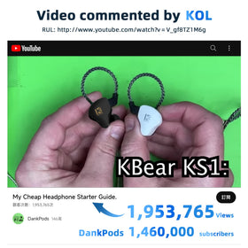 YINYOO KS1 translucent rear cavity enhances sound imaging and depth