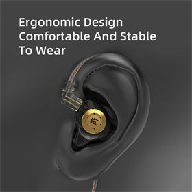 Comfortable 2-pin connector setup for KZ EDX PRO