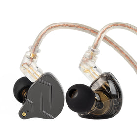 YINYOO KZ ZSN Pro front view showing metal faceplate and sleek design benefit durability