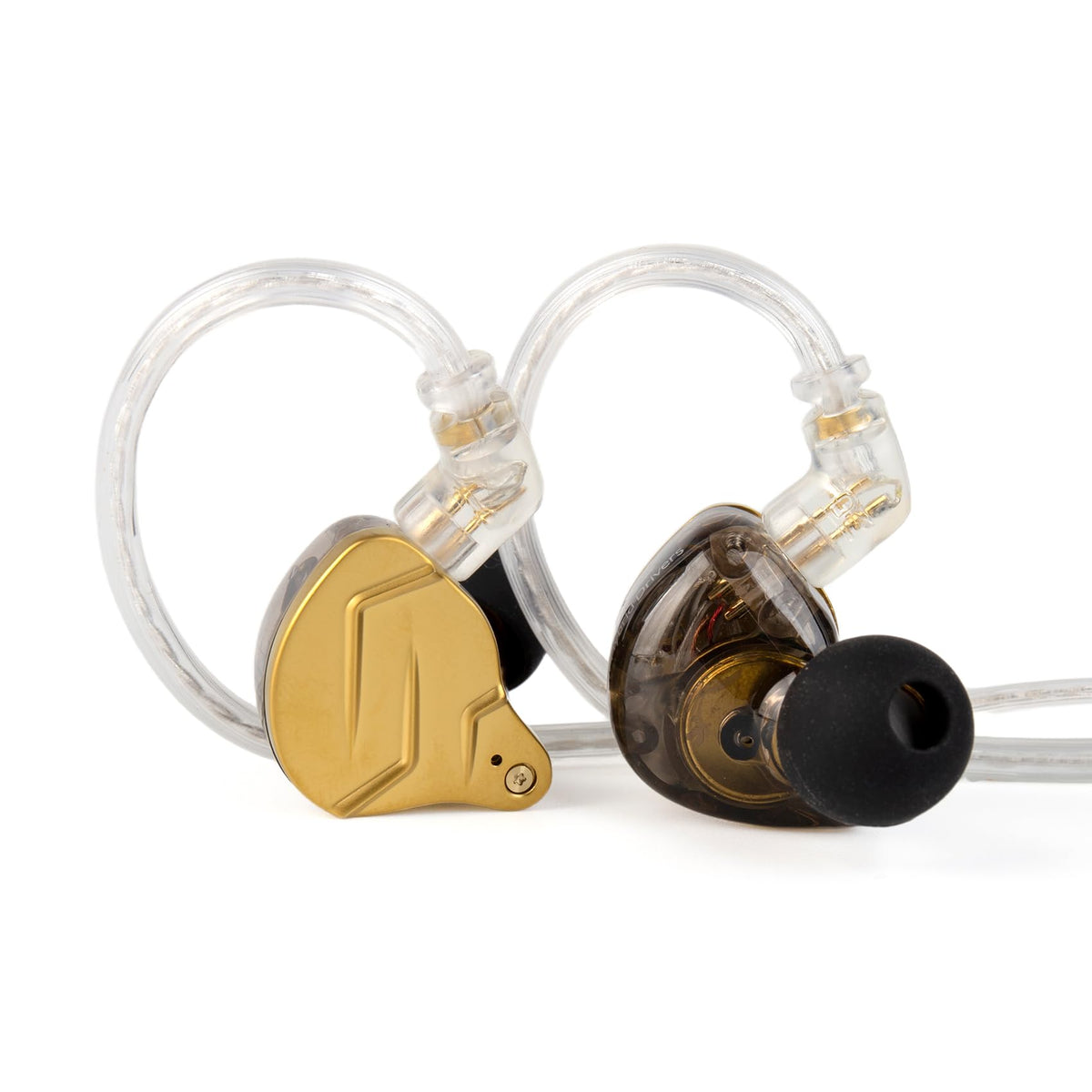 YINYOO KZ ZSN PRO X zinc alloy housing close-up for durable daily use.
