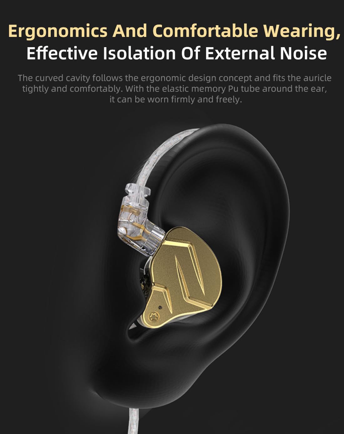 YINYOO ZSN PRO X in-use image shows secure gaming fit and clear detail.