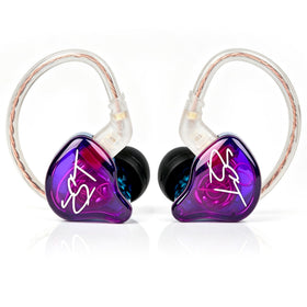 YINYOO KZ-ZST front view colorful hybrid armature earphones for immersive listening