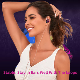 YINYOO silicone tips improve comfort and seal for clearer playback