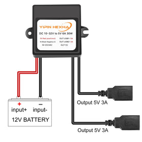 YIPIN HEXHA compact module suitable for DIY and vehicle power needs.