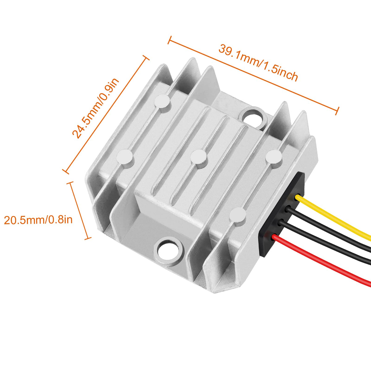 YIPIN HEXHA wiring connections powering LED strip with reliable output