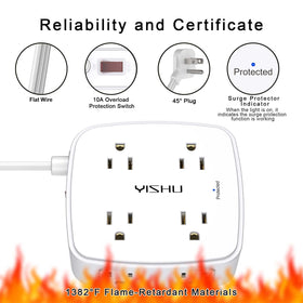 YISHU ETL-certified surge protector for reliable protection
