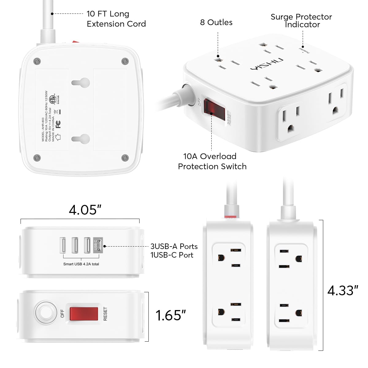 YISHU ETL certified protection for safer power sharing
