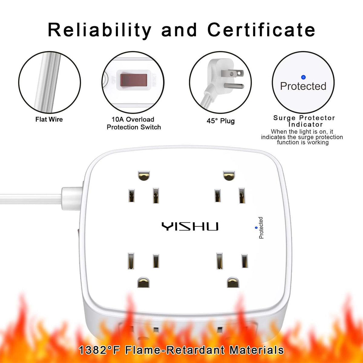 YISHU ETL safety label highlights protective features