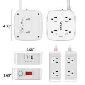YISHU lifestyle desktop scene charging multiple devices for convenience