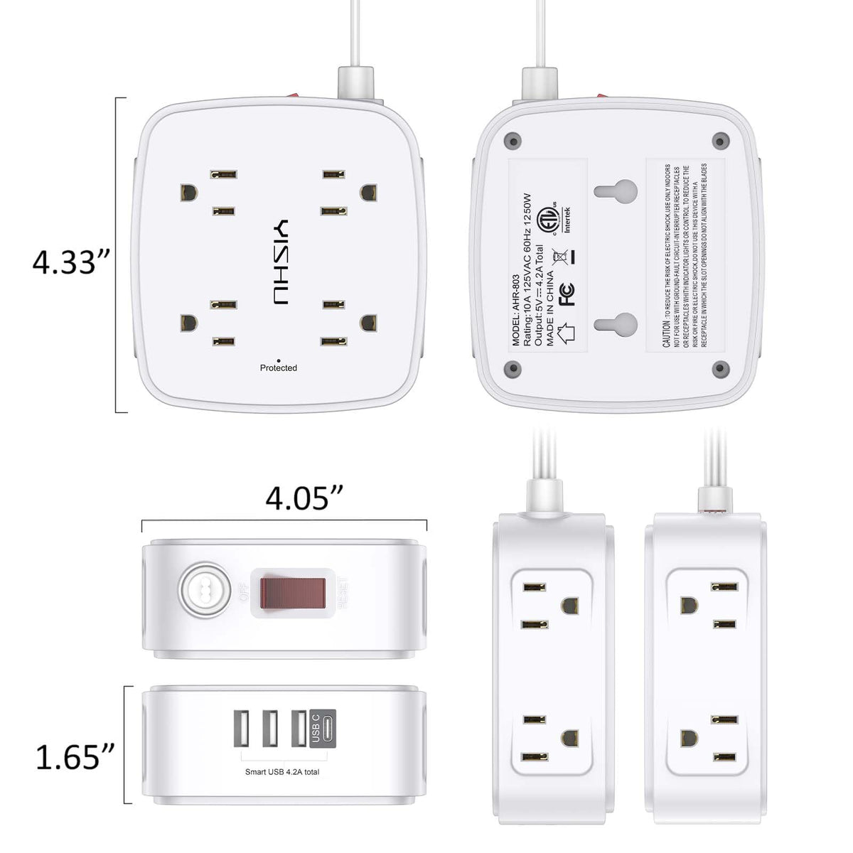 YISHU packaging includes manual for easy setup