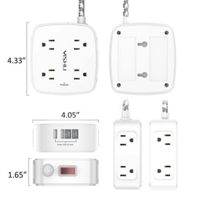 YISHU dorm office setup supports study areas and charging.