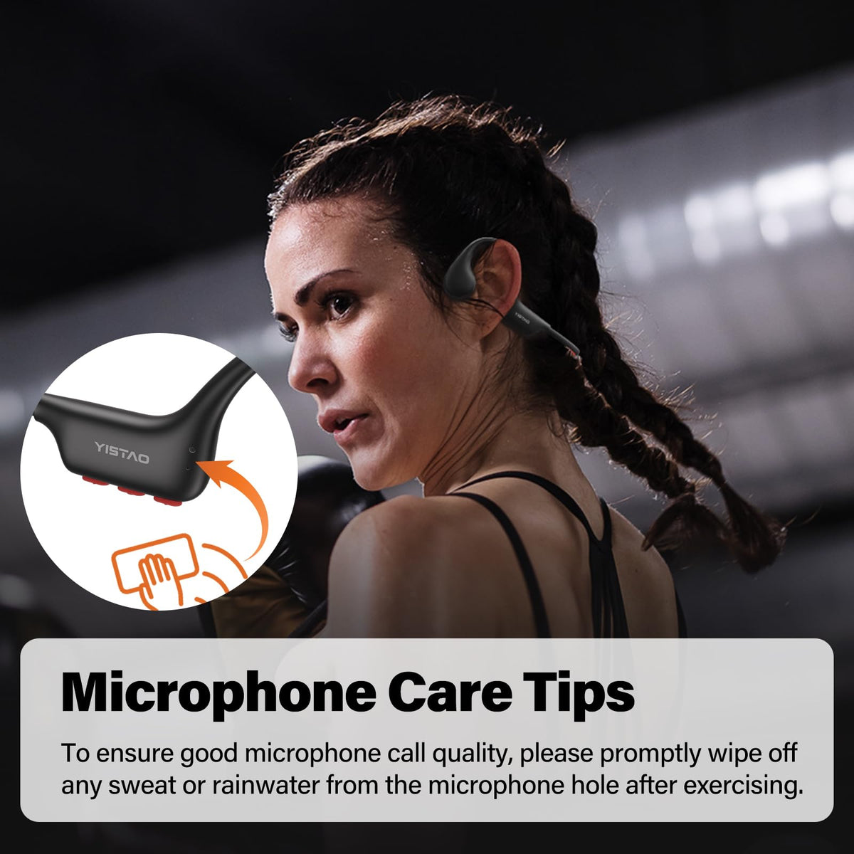 Yistao 8-hour playtime supports long gym sessions with quick-charge options.
