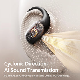 Yistao Open Ear Headphones use AreoDirect tech to reduce sound leakage and stay focused.