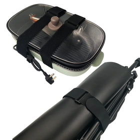 YiwerDer black nylon material close-up emphasizes abrasion resistance.