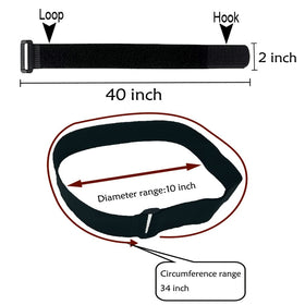 YiwerDer nylon strap with D-ring close-up shows strong attachment.