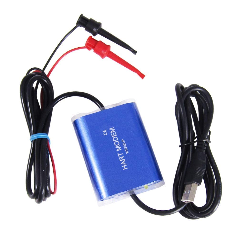 YJINGRUI front view of USB HART modem showing compact housing and quick setup benefit