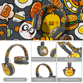YLFASHION Beerus plugged with aux cable for continuous wired listening