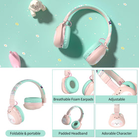 YLFASHION Icarer headphones with HD microphone for clear hands-free calls.