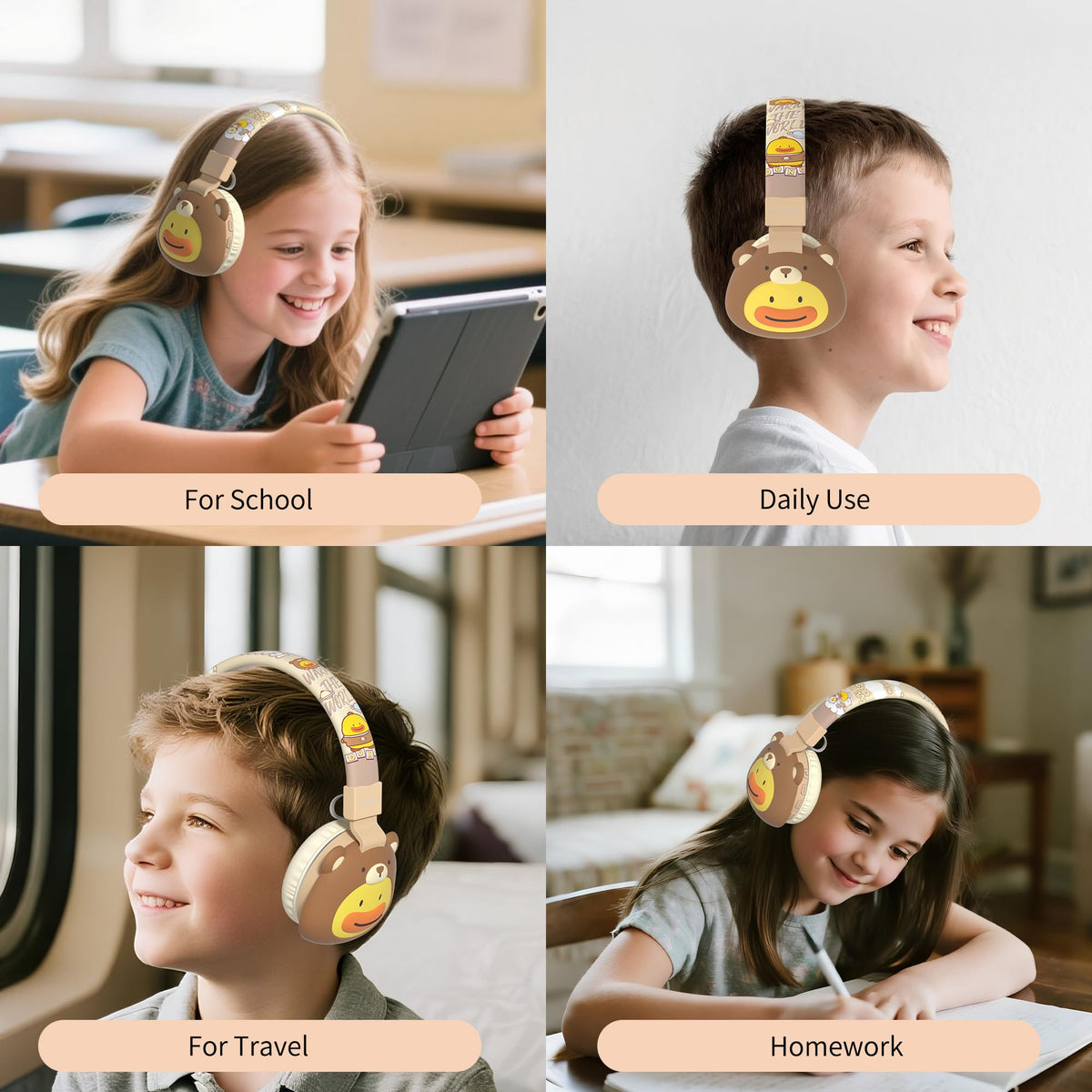 YLFASHION Icarer memory-foam earpad closeup for comfy long wear