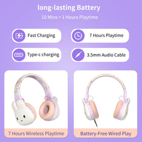 YLFASHION Icarer connected with 3.5mm cable for unlimited listening
