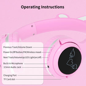 YLFASHION 3.5mm cable option keeps listening without Bluetooth