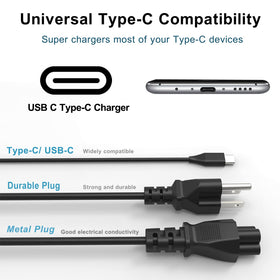 YLLKJJT 45W USB-C charger 11ft cable for flexible setup