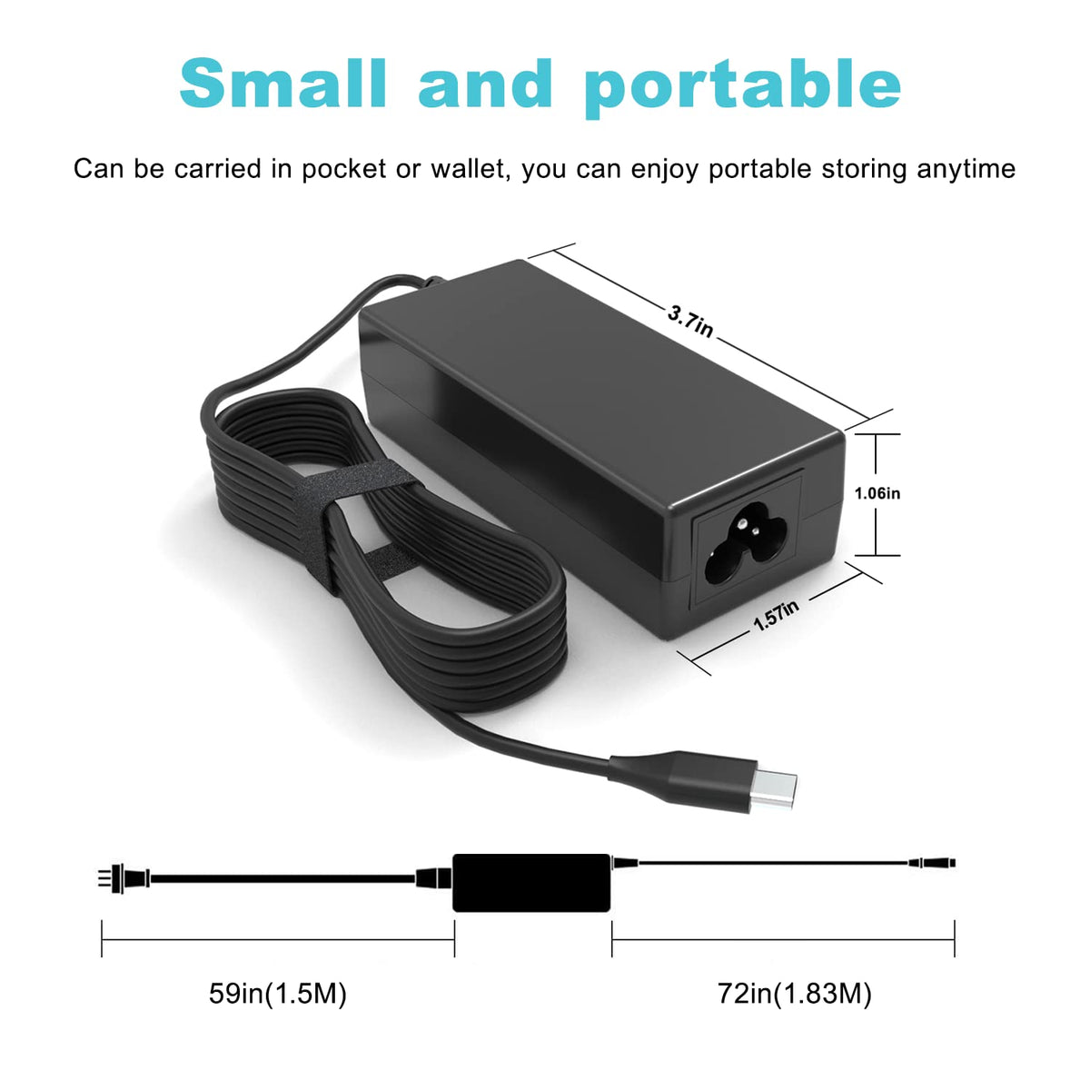 YLLKJJT charger ports closeup showing versatile port options