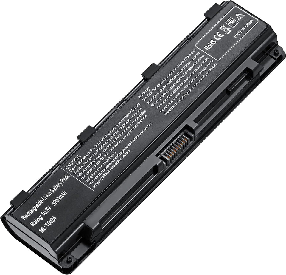 Ymawetia 56Wh battery capacity boosts runtime for Toshiba laptops