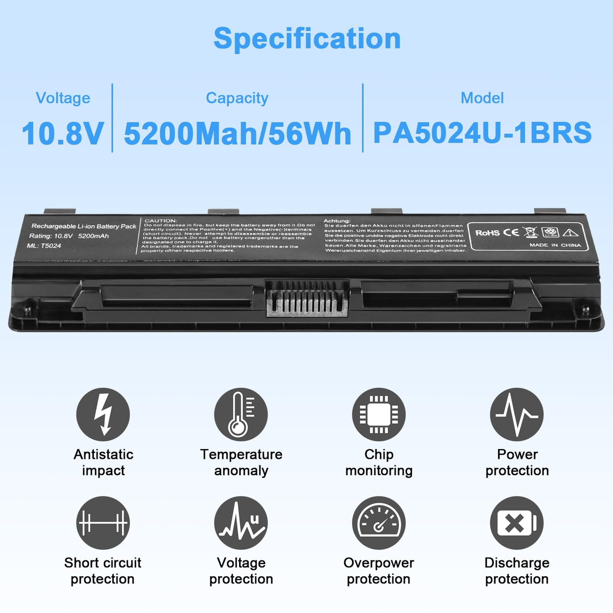 Ymawetia battery compatibility with Toshiba models for seamless upgrades