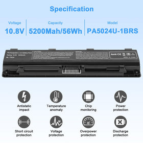 Ymawetia battery compatibility with Toshiba models for seamless upgrades
