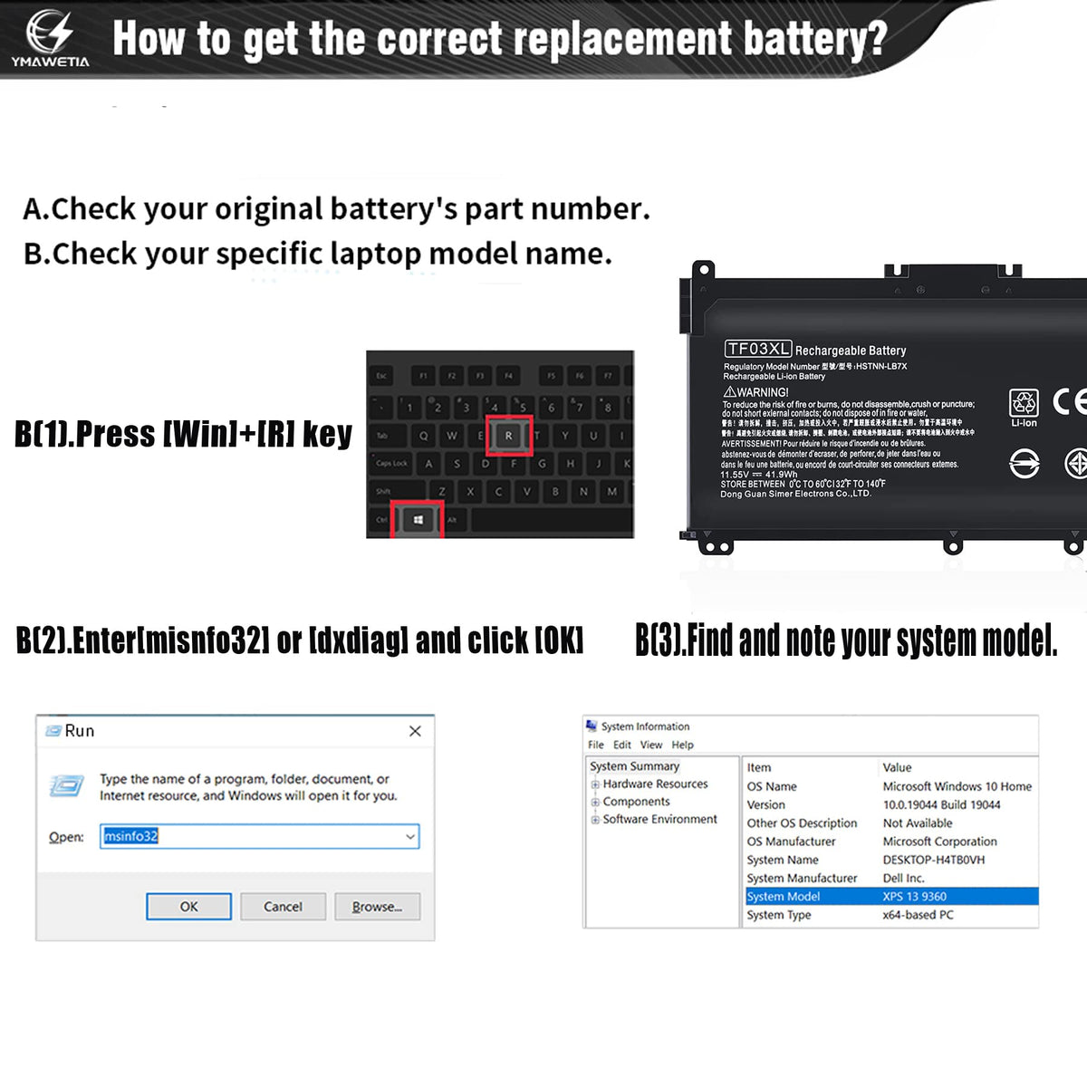 Ymawetia battery pack in box ready for safe storage.