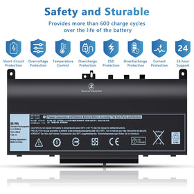 Ymawetia battery next to included screwdrivers for quick DIY installation