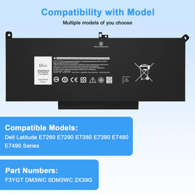 Ymawetia F3YGT battery packaging includes replacement kit