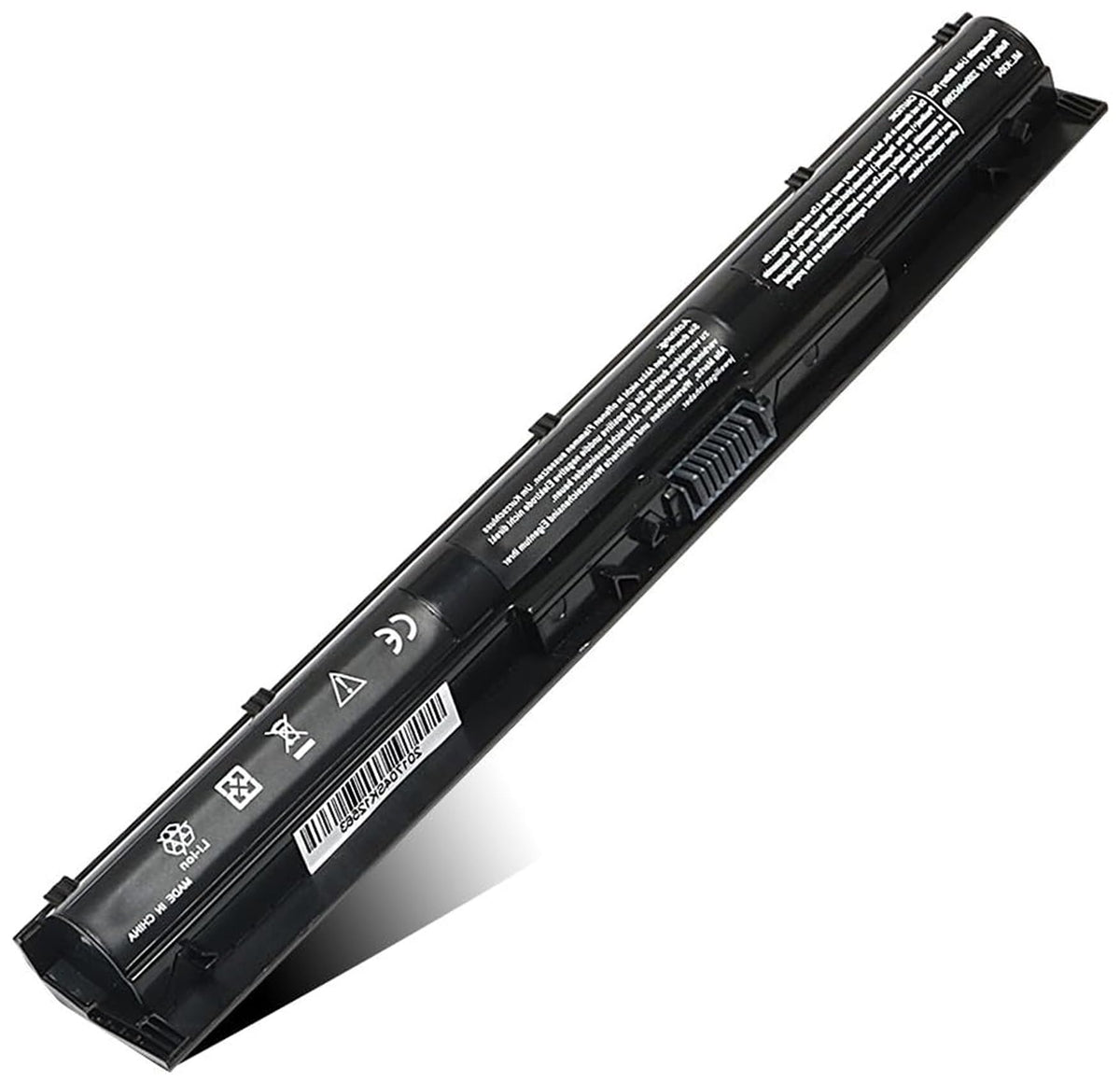 Ymawetia KI04 battery installed in an HP Pavilion laptop for replacement.