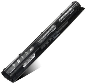 Ymawetia KI04 battery installed in an HP Pavilion laptop for replacement.