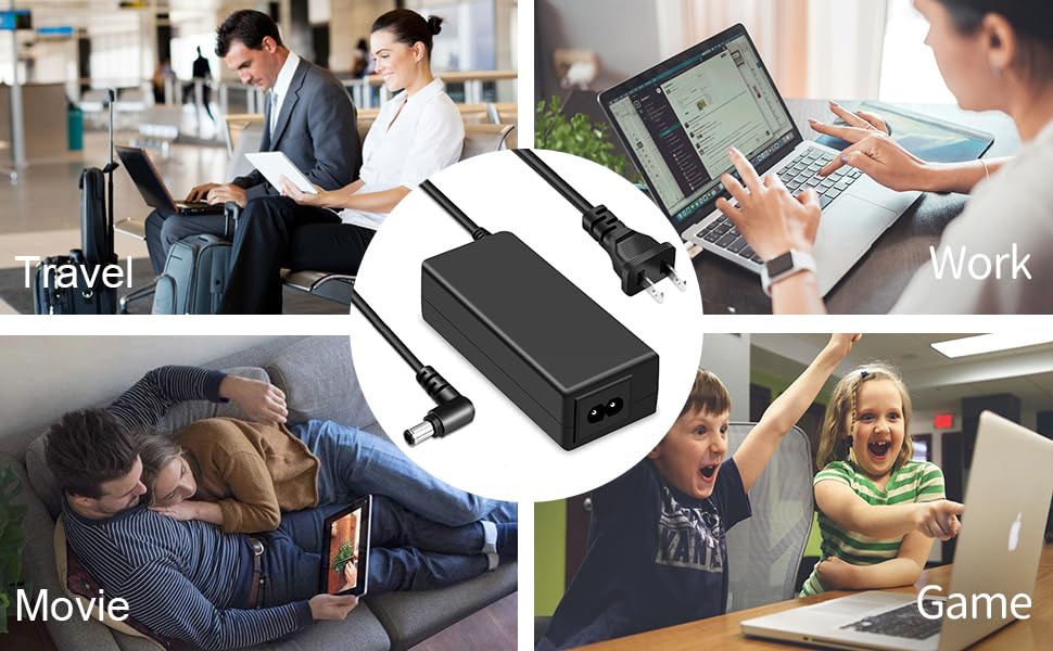 Ymawetia power cord and adapter ready for use
