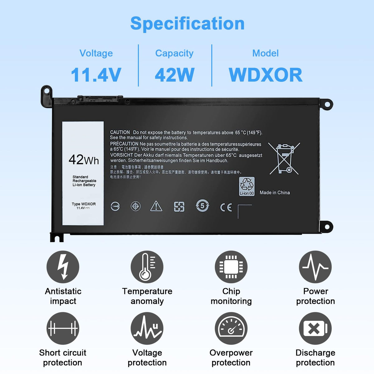 Ymawetia WDX0R includes screwdriver for easy DIY installation.