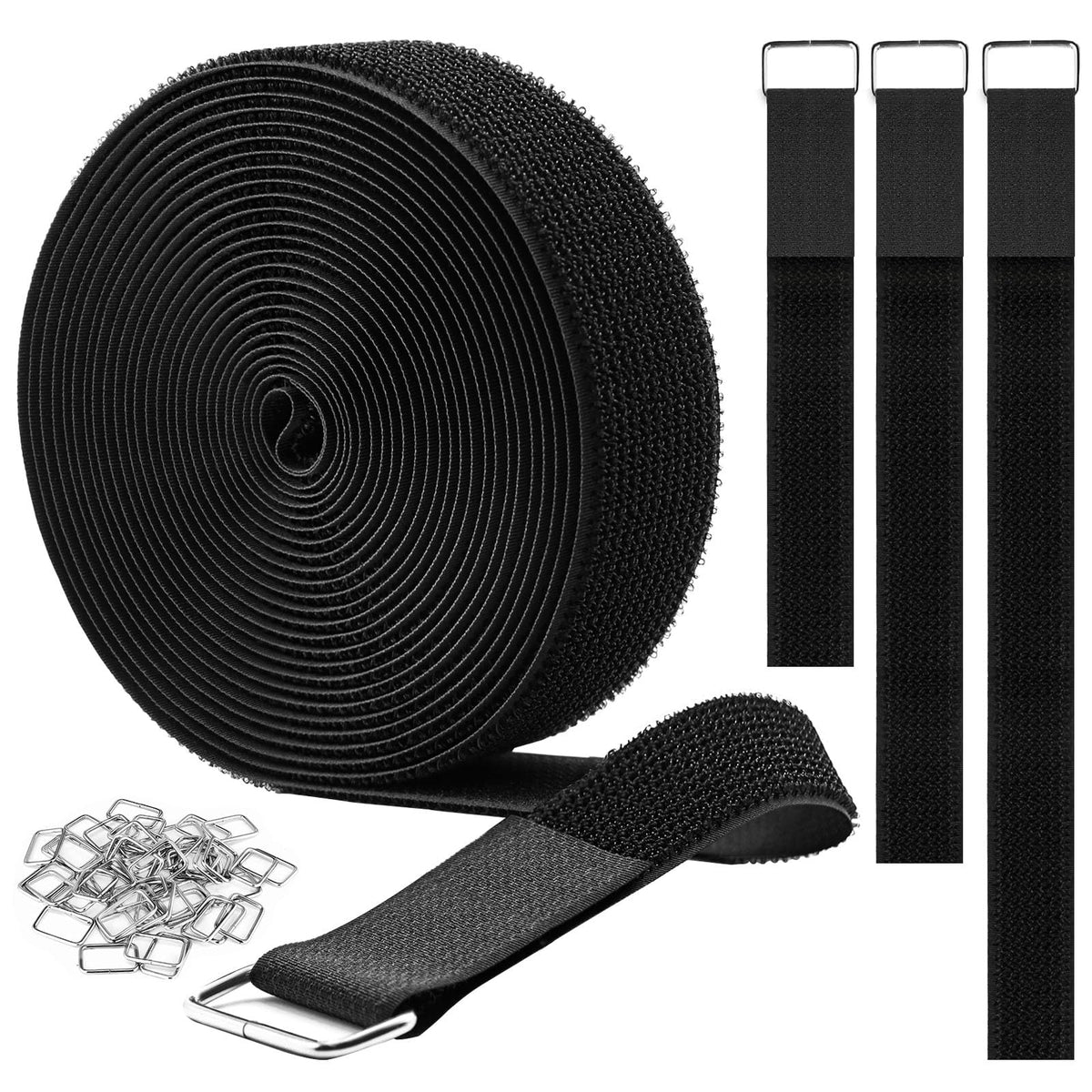 YMCRLUX cut-to-length cinch straps secure cords and hoses with adjustable fit.