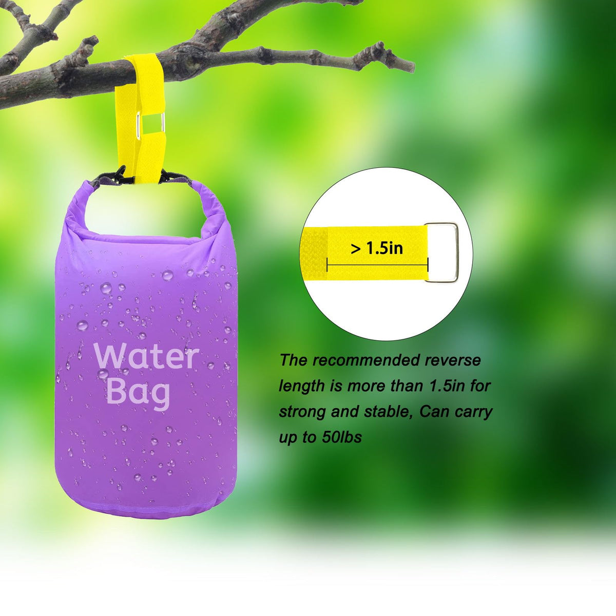 YMCRLUX reusable nylon strap suitable for various DIY projects and crafts.