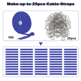 YMCRLUX reusable nylon cord secures items without waste