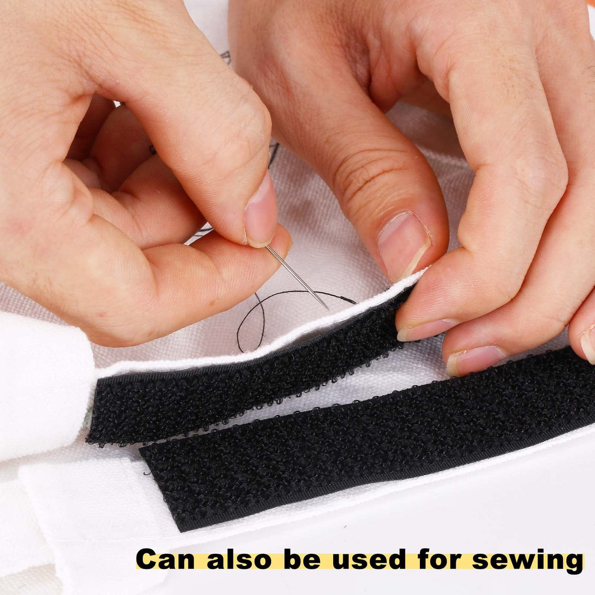 YMCRLUX sew-on hook-and-loop option expands DIY projects.