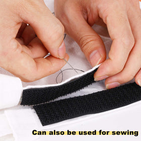 YMCRLUX sew-on hook-and-loop option expands DIY projects.