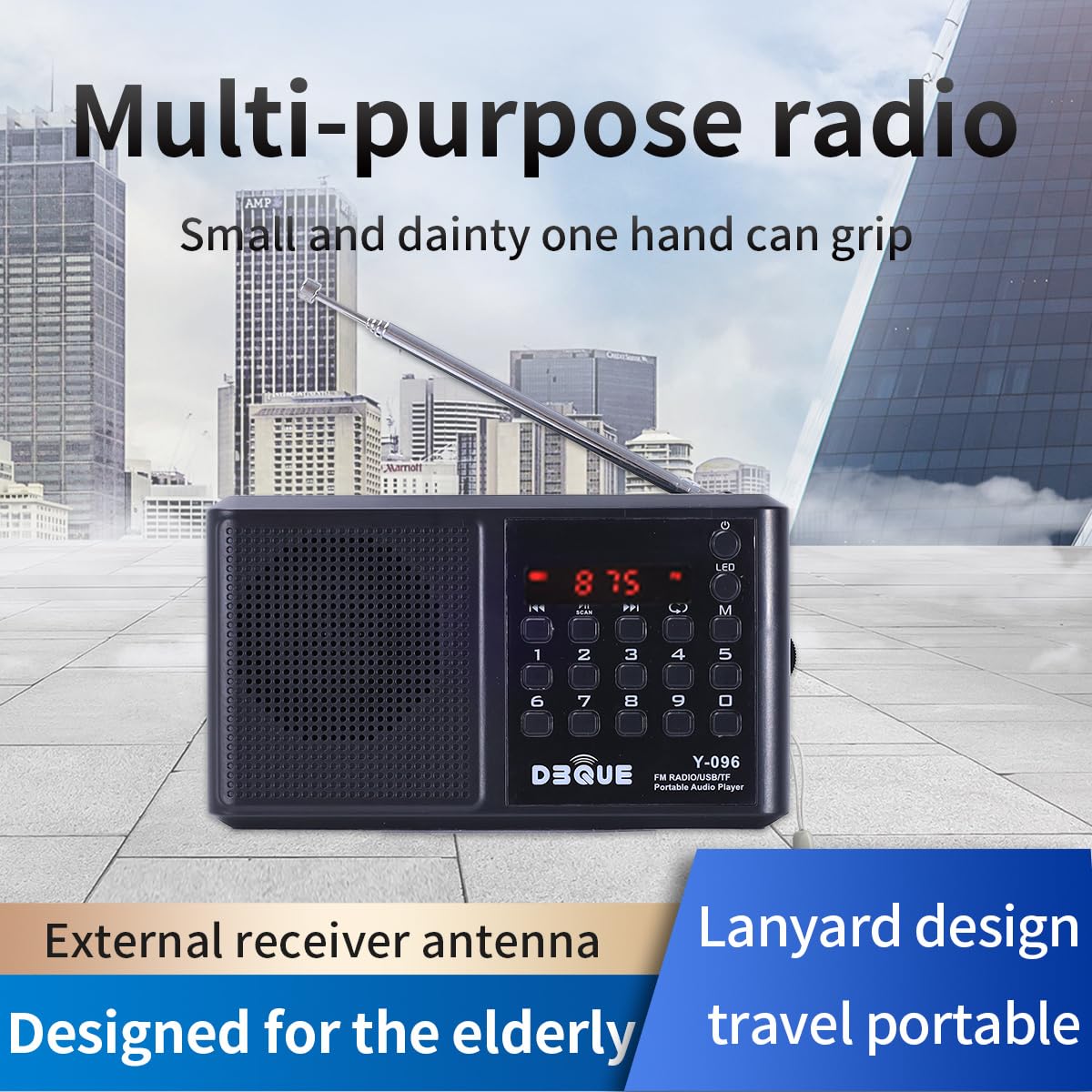 YMDJL paired to smartphone via Bluetooth for wireless streaming