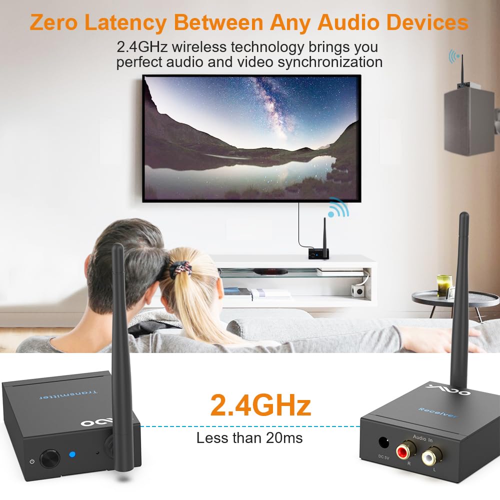 YMOO receiver-speaker-setup delivers stable, room-filling sound without cables
