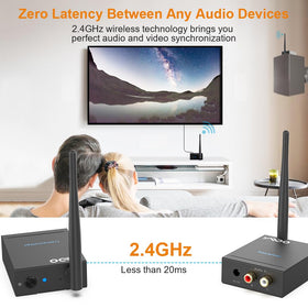 YMOO receiver-speaker-setup delivers stable, room-filling sound without cables