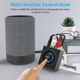 YMOO B06T3 feeding two speakers to show dual-link simultaneous output benefit