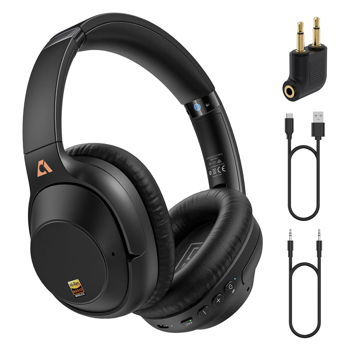 YMOO Y7Pro headphones with active noise cancelling for travel and commutes